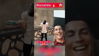 Christiono Ronaldo Reacts 🔥😱😱 #trending #viral #youtubeshorts #short