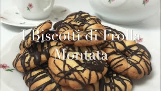 Biscotti di Frolla Semi Montata | ideali per SparaBiscotti | Ricetta