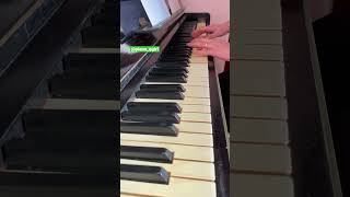 “Blue” (Da Ba Dee) Eiffel 65. Piano Cover. #shorts