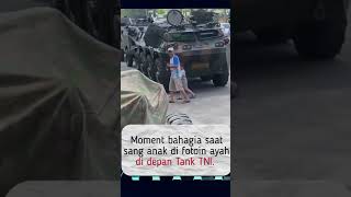 Momen Ayah Anaknya minta poto ke TNI Bikin Haru #shorts #trending #tni #berita #polisi  #informasi