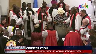 CoN RELEASES ANG.  MISSIONARY CONGREGATIONS IN EUROPE TO ANGLICAN NETWORK IN EUROPE