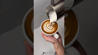 Latte art tutorial tulip 拉花教學 #lattearttutorial #latteeart #shorts