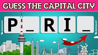 Can You Answer 40 Questions to Guess the Capital City of a Country within just 5 seconds?