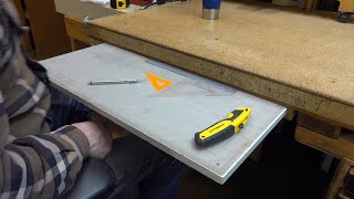 Slide Out Self Healing Cutting Table!