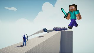 200x STEVE [MINECRAFT] vs EVERY GOD | TABS - Totally Accurate Battle Simulator