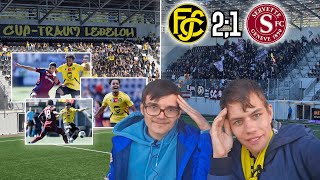 Schaffhausen wirft Titelverteidier raus "FC Schaffhausen vs Servette FC Stadionvlog" (15.09.24.)