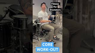 CORE Workout For Drummers. Better Than PLANKS! #drummer #fitness #core #bodyweightworkout #lesson