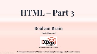 HTML Part 3