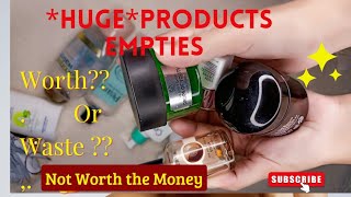 *HUGE* Product Empties 2022: Products that I've used up... Which ones would I repurchase?