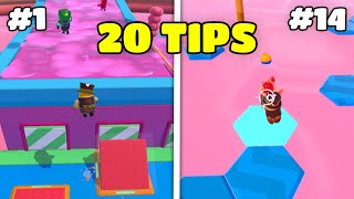 20 Tips & Tricks For NEW Fall Guys Players! - Fall Guys Mobile