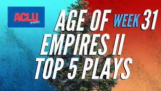 Age of Empires 2 Top 5 Plays | Ep. 31 | 14 June 2020