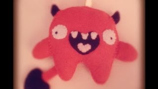 How to make a little devil in love Plushie Tutorial