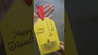 Diwali gift tags diy #shorts #craft #art #A4 ART 'n CRAFT