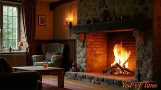 "A Quiet Hour by the Fire | Relaxing Music in a Country Setting" 🎵