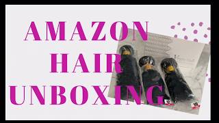 Amazon Prime Virgin Hair Unboxing- 100% Brazilian Kinky Curly Hair