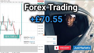 Watch Me Trade Forex: £70.55 In 14 Seconds Trading NFP