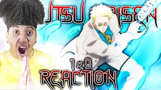 JUJUTSU KAISEN 1x9 REACTION "Small Fry and Reverse Retribution" | Anime Reaction