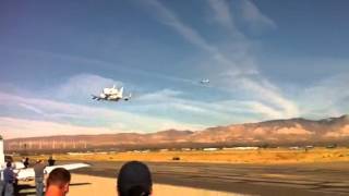 Endeavour Salutes Mojave Spaceport