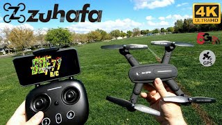 ZUHAFA T5 GPS 5G Wi-Fi FPV 4k Camera Foldable Drone