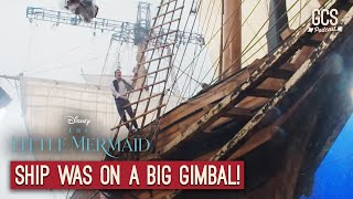 THE LITTLE MERMAID shipwreck behind the scenes - interview with cinematographer Dion Beebe ASC ACS