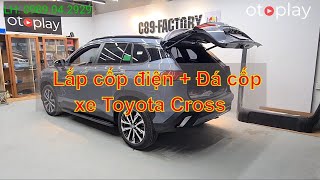 Cốp điện và đá cốp cho xe Toyota Corolla Cross ngon lành zã man !!!