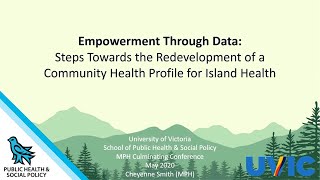 Cheyenne Smith - Empowerment Through Data: Steps Towards Redevelopment of a Community Health Profile