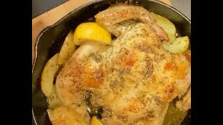 Lemon & Herb Spatchcock Chicken