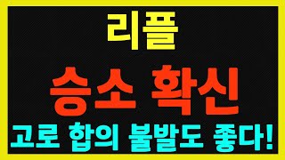 [리플] 리플이 1억 달러 합의를 거절한 뒷 배경은 승소 확신!!