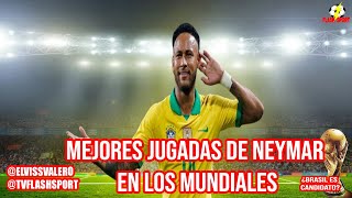 MEJORES JUGADAS DE NEYMAR EN LOS MUNDIALES