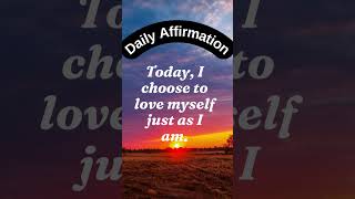 Start Your Day with Love: A Daily Affirmation for Self-Love #shorts #quotes  #godslove #affirmations