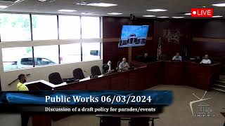 BOARD OF PUBLIC WORKS 6 3 2024