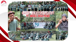 24th Anniversary | PT. Andall Hasa Prima | Angguran Cafe