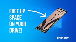 Free Up Storage Space On Your PC! How To Guide