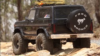 traxxas trx4 Ford Bronco Off Road