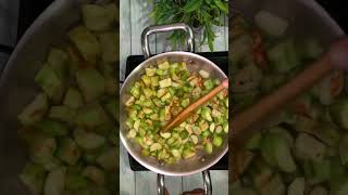 Turai Ki Sabzi Recipe | Ridge Guard Receipe | #youtubeshorts  #shorts #viral #ytshorts #shortvideo