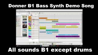 Donner B1 Bassline demo song