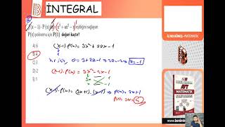 AYT MATEMATİK KAMPI-16.GÜN---İNTEGRAL ALMA YÖNTEMLERİ