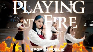 [K-POP IN PUBLIC | ONE TAKE] BLACKPINK - ‘불장난’ (PLAYING WITH FIRE) Dance Cover by SOFTYPE team