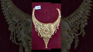 gold set long latest model all new collection in the video#art #gold #jewellery #video #shortviral