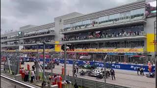 FORMULA 1, Sochi. Видео в 4К. 26.09.21. Прогревочный круг