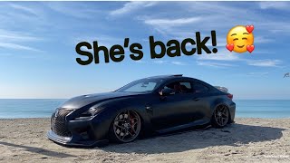 Bagged Lexus RCF returns! What would you like to know?!