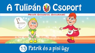 👀 Esti mese A Tulipán Csoport mesekönyvsorozatból: 13 - Patrik és a pisi ügy 📣 hangoskönyv