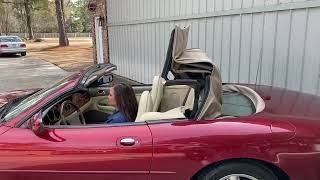 1997 Jaguar XK8 Convertible Top Operation