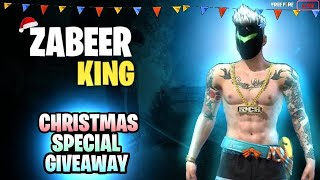 free fire diamonds giveaway // With Custom Rooms // ff live // Zabeer King Gaming // Raod To 2k