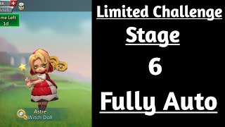 Lords mobile witch doll stage 6 fully auto|Limited Challenge Dark disaster stage 6 fully auto