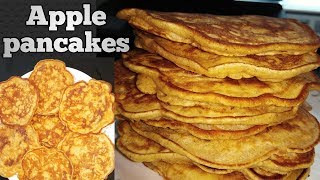 Apple pancakes || fluffy Apple pancakes || Apple recipe || Breakfast