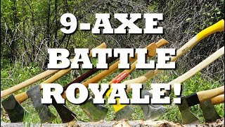 9-AXE BATTLE ROYALE! The Work Axe Series Finale