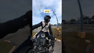 S TEST TURN COURSE CHALLENGE | BASIC MANUAL SMALL BIKE TRAINING COURSE #insta360 #hondacb150r