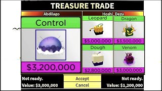 What People Trade For Control Fruit? Trading Control in Blox Fruits