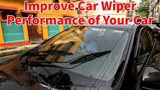 Maximize Your Car's Wiper Efficiency & Say Goodbye to Annoying Whirring Sounds #carwiper #carcare